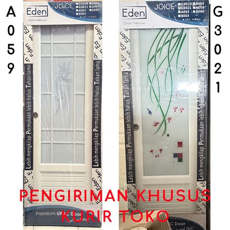 Jual PINTU UPVC EDEN KACA A059 G3021 PINTU KACA PINTU UPVC PINTU