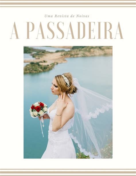 Explora Os Nossos Modelos Gratuitos De Capas De Revista De Casamento