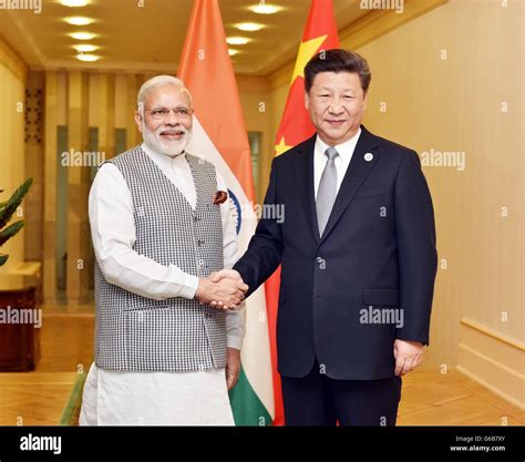 Indian Prime Minister Narendra Modi meets with Chinese Premier Xi ...