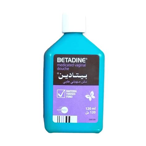 Betadine Medicated Vaginal Douche 120ml Niceone