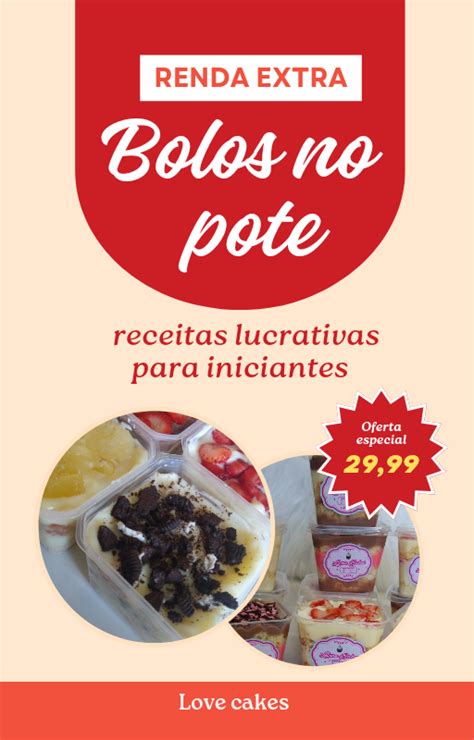 Renda Extra Bolo No Pote Para Iniciantes Katia Malta Hotmart