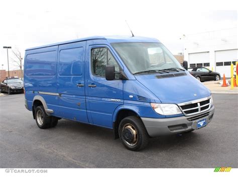 2005 Brilliant Blue Dodge Sprinter Van 3500 Cargo 62244051 Gtcarlot