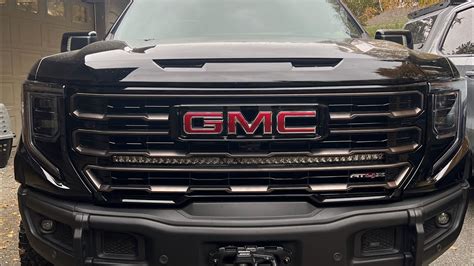 Gmc Sierra At X Rigid Light Bar Installation Youtube