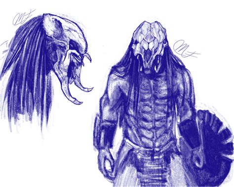 Prey Feral Predator Sketch 01 By Mables Fables On Deviantart