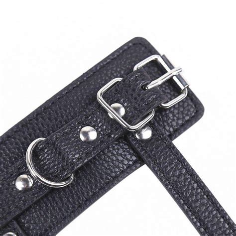 Ball Stretcher - Leather Cock Ring Leash - Penis Plush™