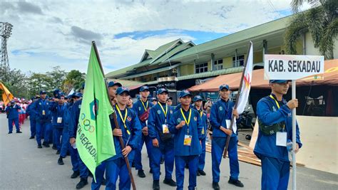 Opening Ceremony Poprov Xiii Kalbar Koni Sekadau Apresiasi Kontingen Sekadau Tetap Eksis