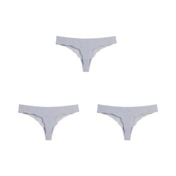 Conjunto De Lingerie Sexy De Algod O Feminino Pe As Tangas G String Arco Calcinha S Lida Roupa