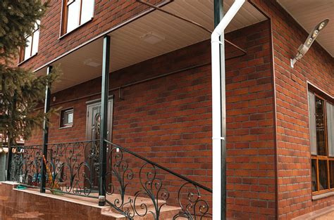 Фасадная плитка Технониколь Hauberk Терракотовый кирпич купить в ...