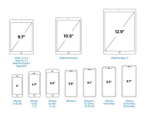 What Are The Sizes Of Ipads Ipad Dimensions Explained