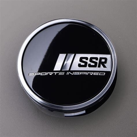 More Japan Center Caps SSR Wheels Aluminum Center Cap Flat B Type Black