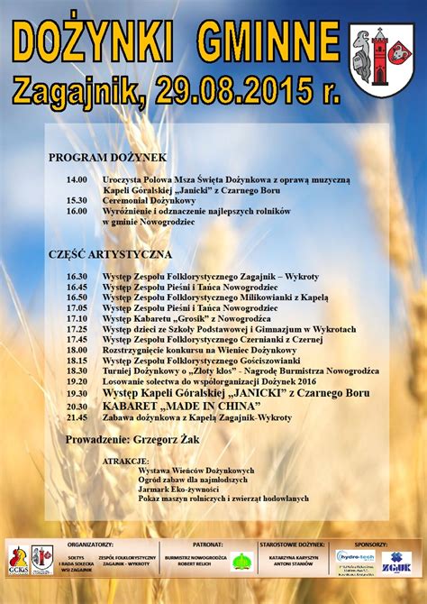 Dożynki Gminne 2015 GCKIS Nowogrodziec