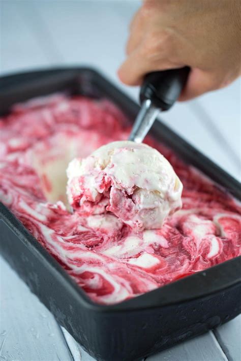 Raspberry No Churn Ice Cream Recipe Cooking With Janica