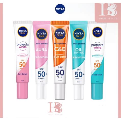 Nivea SUN FACE PROTECTION Serum Instant Aura SPF 50 PA 30ml