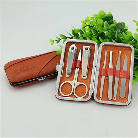 Pcs Set Professional Nail Clippers Cuticle Nipper Pedicure Manicure