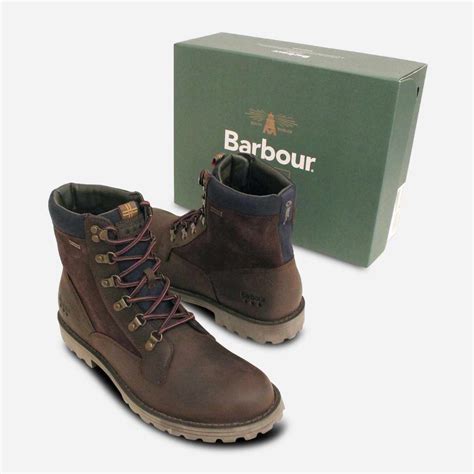 Barbour Chiltern Ii Dark Brown Waterproof Walking Boots