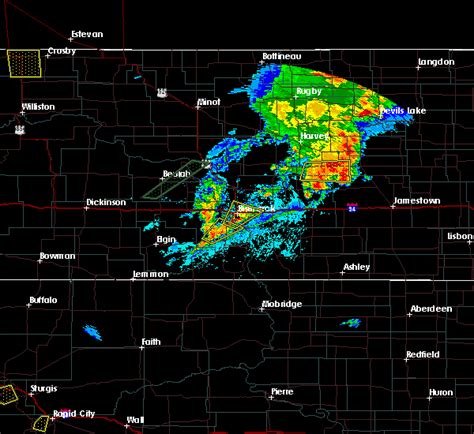 Interactive Hail Maps - Hail Map for Bismarck, ND