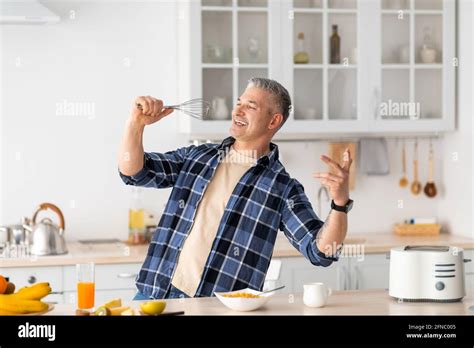 Man Cooking Breakfast