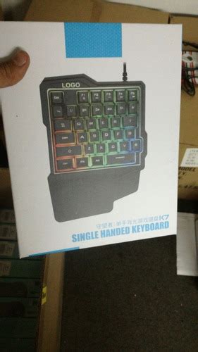 Teclado Gamer Usb Una Mano Retroiluminado Mercado Libre