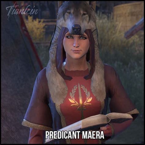 Tianlein Elder Scrolls Online Guide Npc Predicant Maera