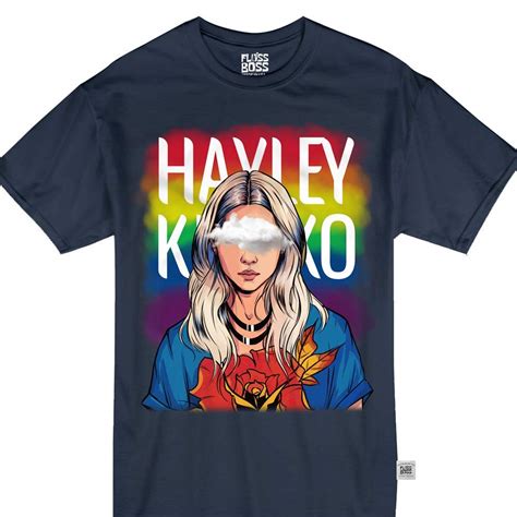 Floss Boss Store Hayley Kiyoko Portrait Text Music T Shirt 2381 Jznovelty