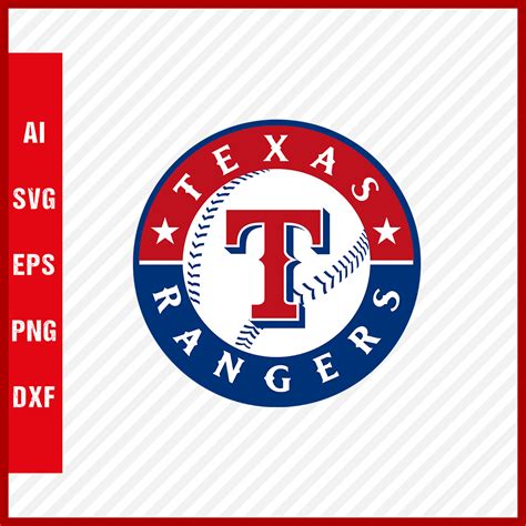 Texas Rangers Logo MLB Svg Cut Files Baseball Clipart – Creativedesignmaker