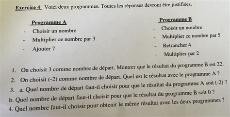 Bonjour Jai Un Exercice De Math Que Je Ne Comprends Pas Pourriez Vous