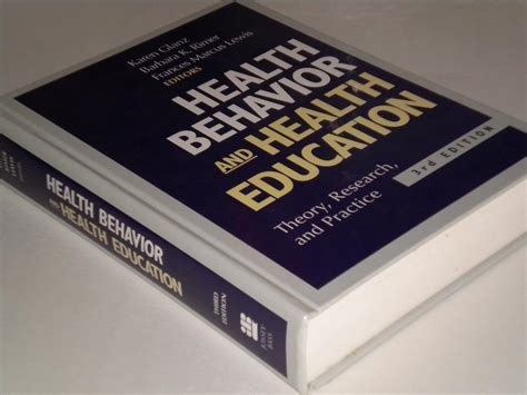Behavior And Health Education Theory Research And Practice