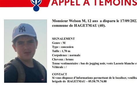 Landes Appel à témoins après la disparition inquiétante d un