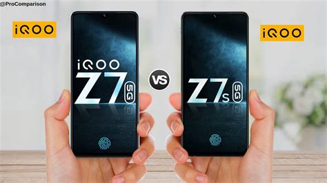 Iqoo Z7 5g Vs Iqoo Z7s 5g Full Specs Comparison Youtube