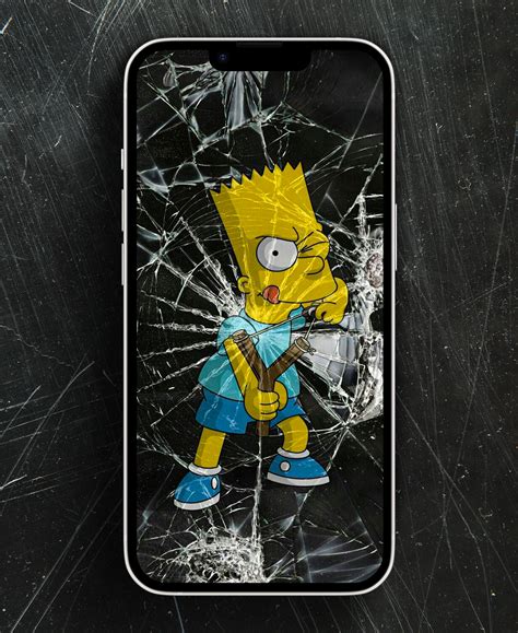 broken screen wallpaper hd iphone 13