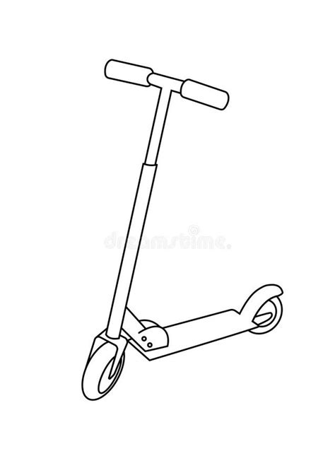 50 Best Ideas For Coloring Scooter Coloring Picture