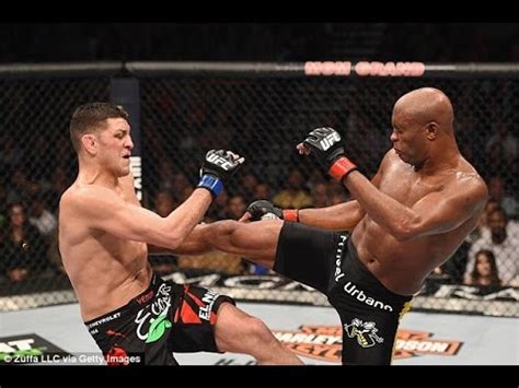 UFC Anderson Silva Vs Nick Diaz Full Fight YouTube