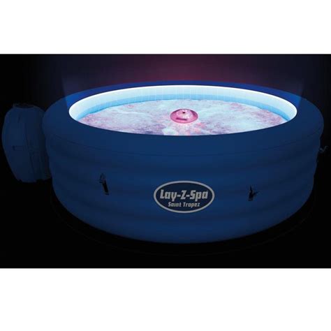 Lay Z Spa Saint Tropez Airjet Inflatable Hot Tub 4 6 Person Ltd Edition For Sale From United