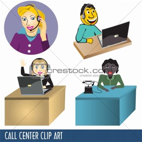 Image 3210804: Call Center Clip Art from Crestock Stock Photos