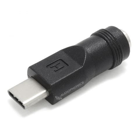 Female Jack Dc Mm To Male Usb C Adapter Audiophonics