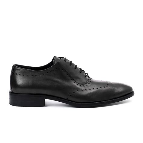 Oxford Comfortable Classic Shoes For Men Black 3496 – Mr Joe