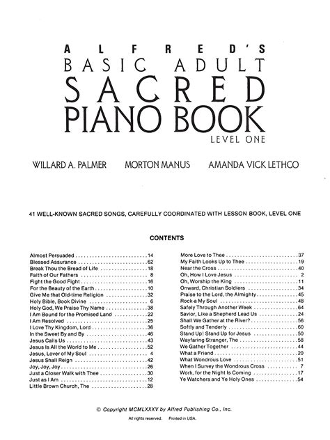 Teach Yourself To Play Piano By Willard A Palmer 9