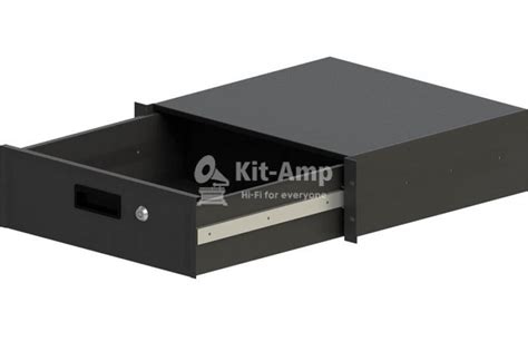 Корпус в 19" стойку MB-3400RCRD(Black) W430-H132-L400 - Kit-Amp
