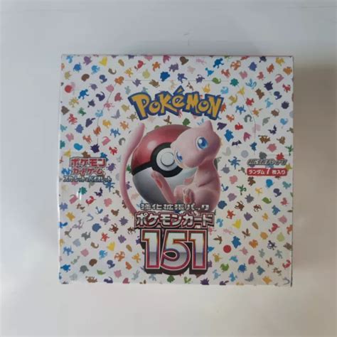 DISPLAY POKÉMON 151 SV2A Japonais Neuve Scellé Booster Box Sealed