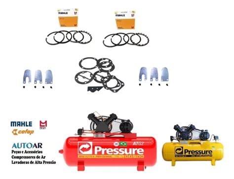 Kit Junta Reparo Anel Compressor Pressure Se Atg V