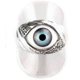 JEWELLERY IN FASHION: Gothic Silver Eye / Eyeball Rings