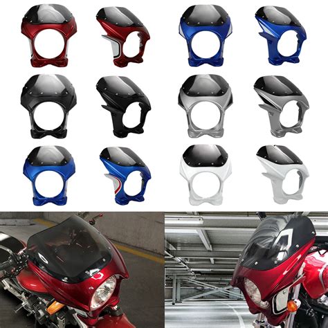 Motorcycle Front Headlight Fairing Cover Windshield Headgear For Honda