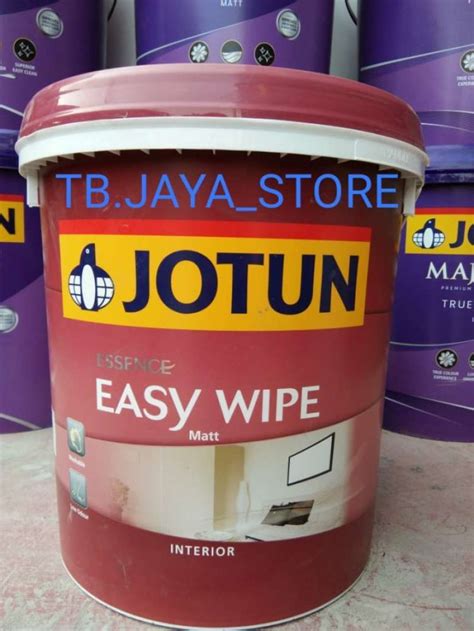 Promo Jotun Essence Easy Wipe 18l White Jasmine 0512 Cat Tembok