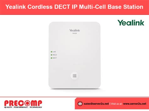 Yealink Cordless Dect Ip Multi Cell Base Station W B Lazada