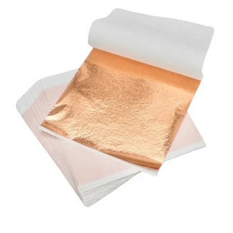 Copper Foil Sheets Epoxy Resin Art Concrete Candle Making Texture Art Polymer Clay