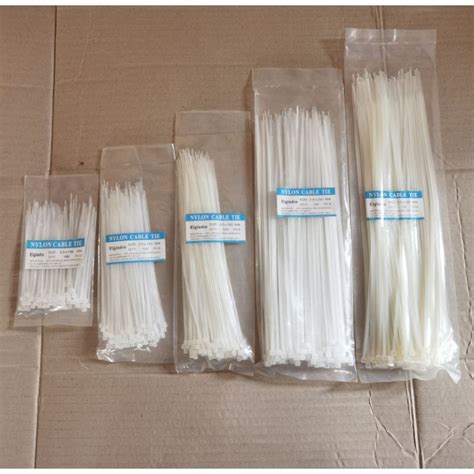 Jual Kabel Tis Cable Ties Nylon 10cm 15cm 20cm 25cm 30cm Shopee Indonesia