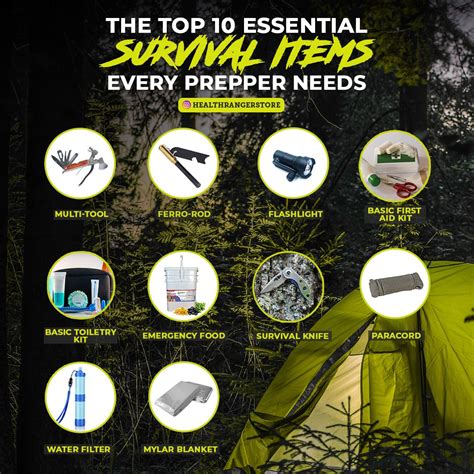 The Top 10 Essential Survival Items Every Prepper Needs Prepper