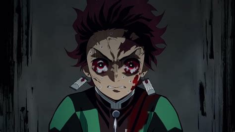 Demon Slayer Tanjiro Eyes Turn Red Youtube