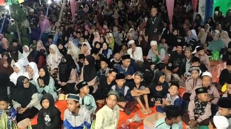 Ribuan Warga Cibeber Cibadak Peringati 1 Muharam 1445 Hijriah