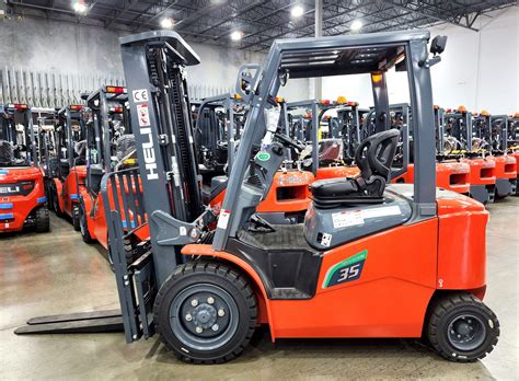 Heli CPD35 GB2Li M 7000lb Pneumatic Lithium Ion Forklift Forklift America